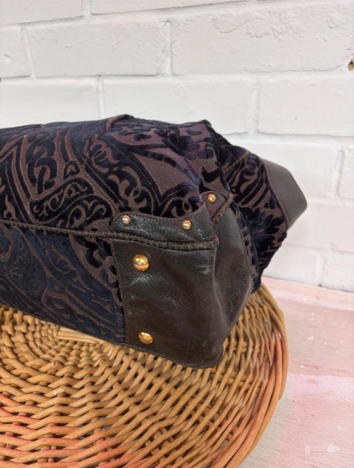 Рядка винтидж Prada Velluto Jacquard Frame Bag – емблематичен модел - Sunday West Boutique