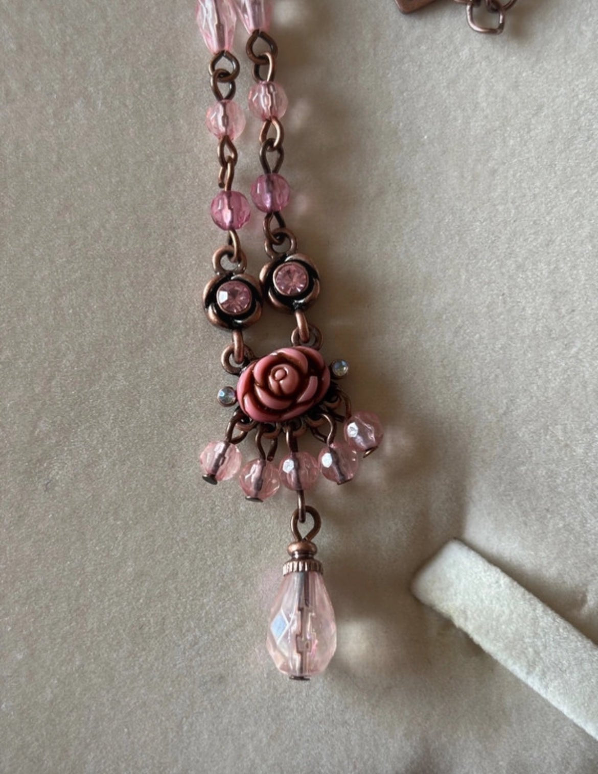 Рядко винтидж колие 1928 Jewelry в романтичен викториански стил - Sunday West Boutique