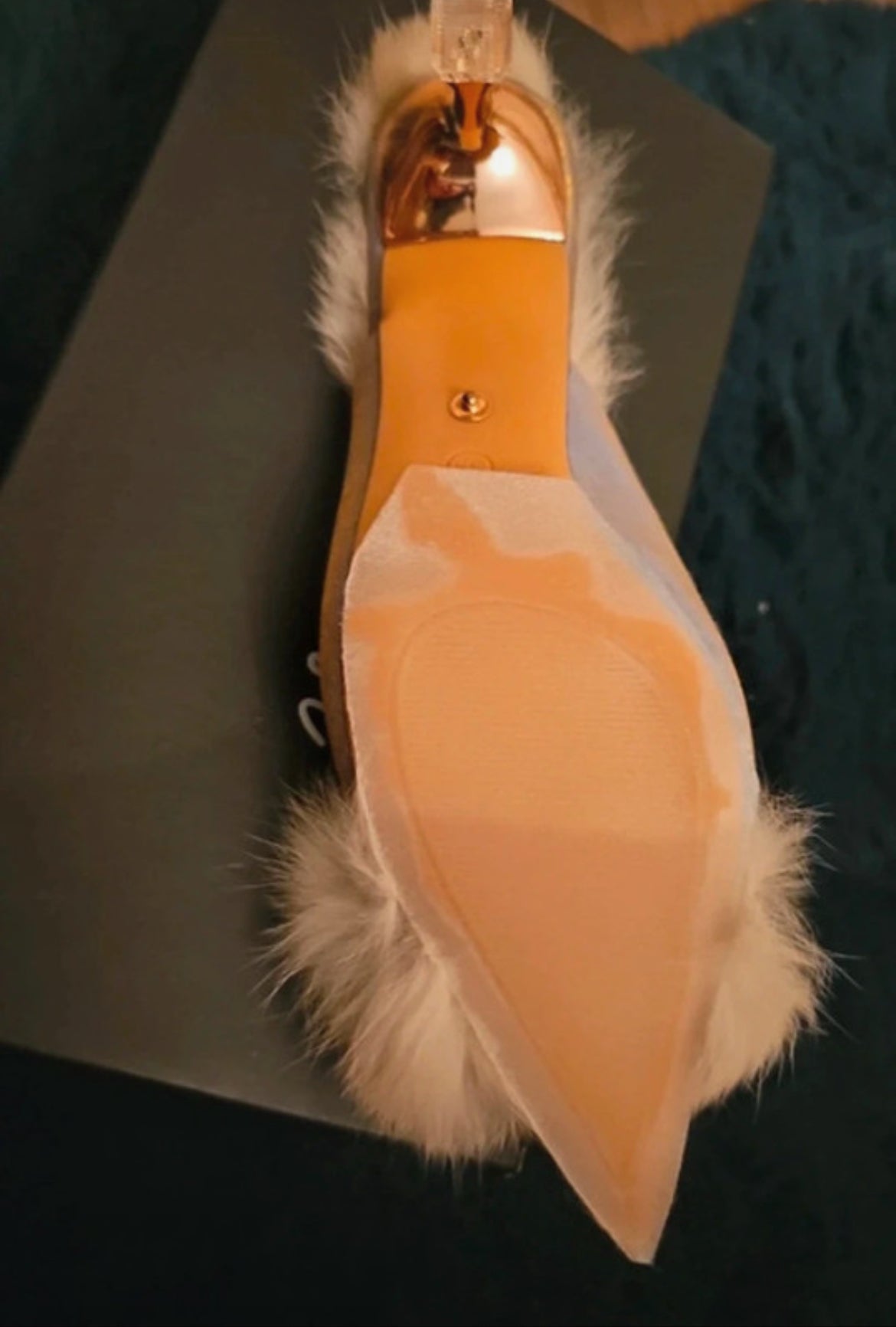 Sienna Rossi embellished kitten heels с пух - Sunday West Boutique