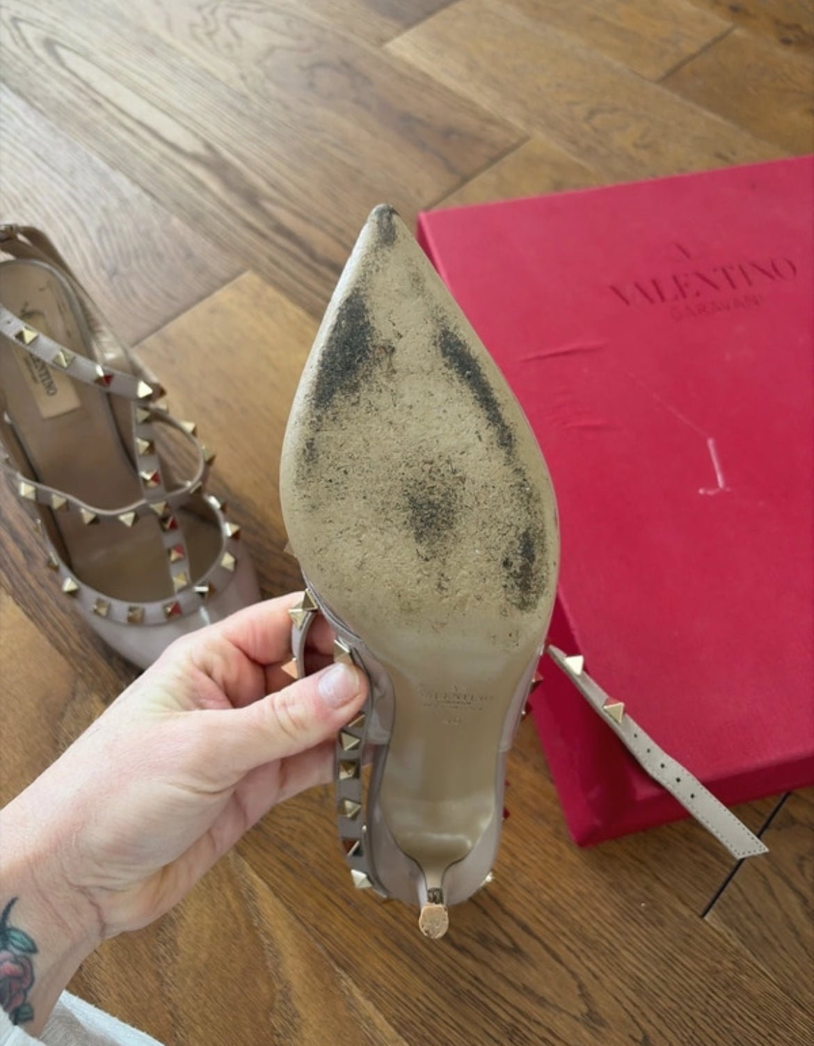 Valentino Garavani Rockstuds токчета - 40 - Sunday West Boutique