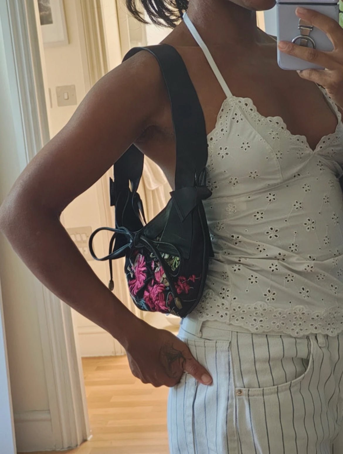 Vintage Karen Millen shoulder bag - Sunday West Boutique