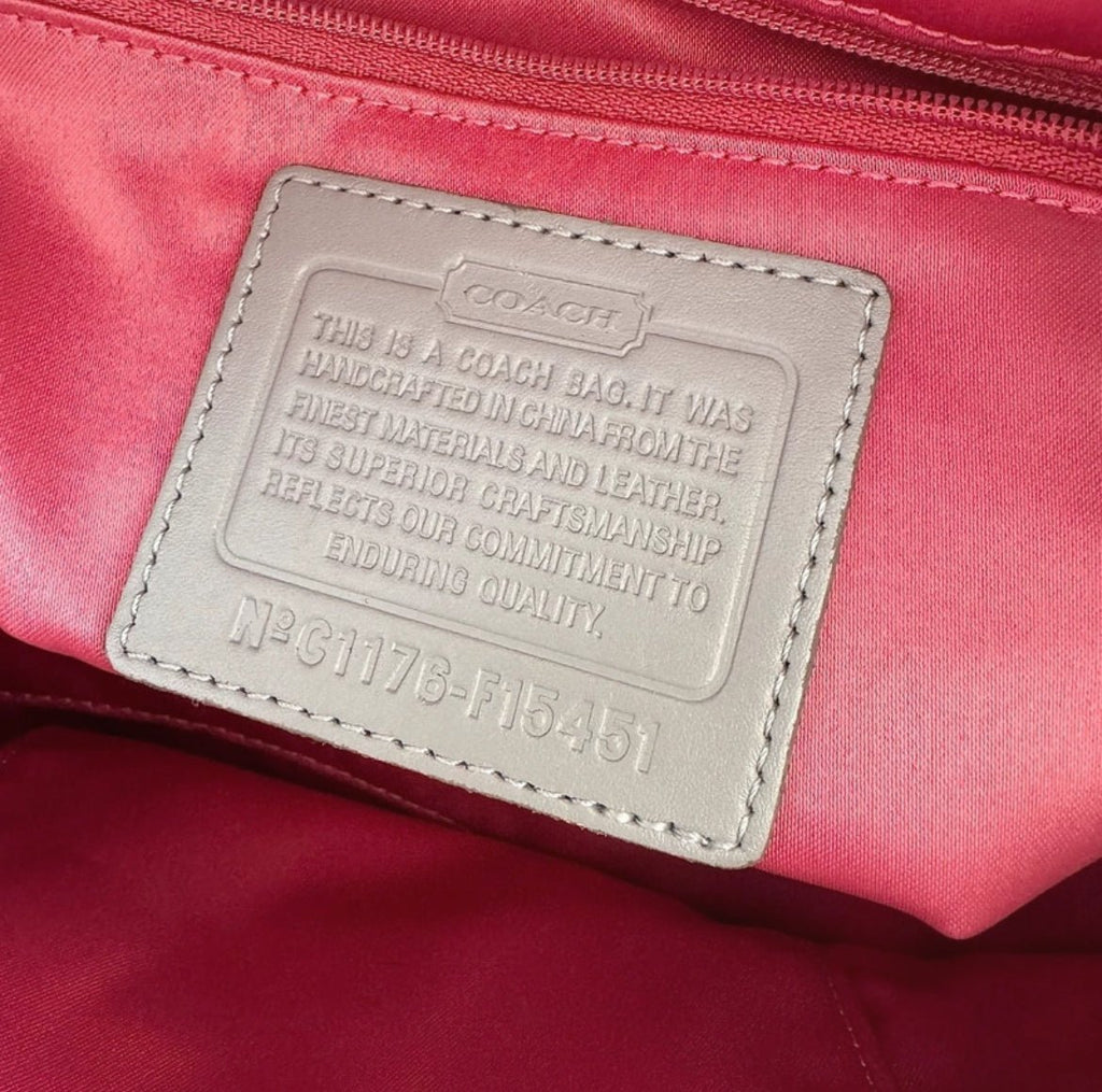 Винтидж чанта Coach Signature от 2000-те - Sunday West Boutique