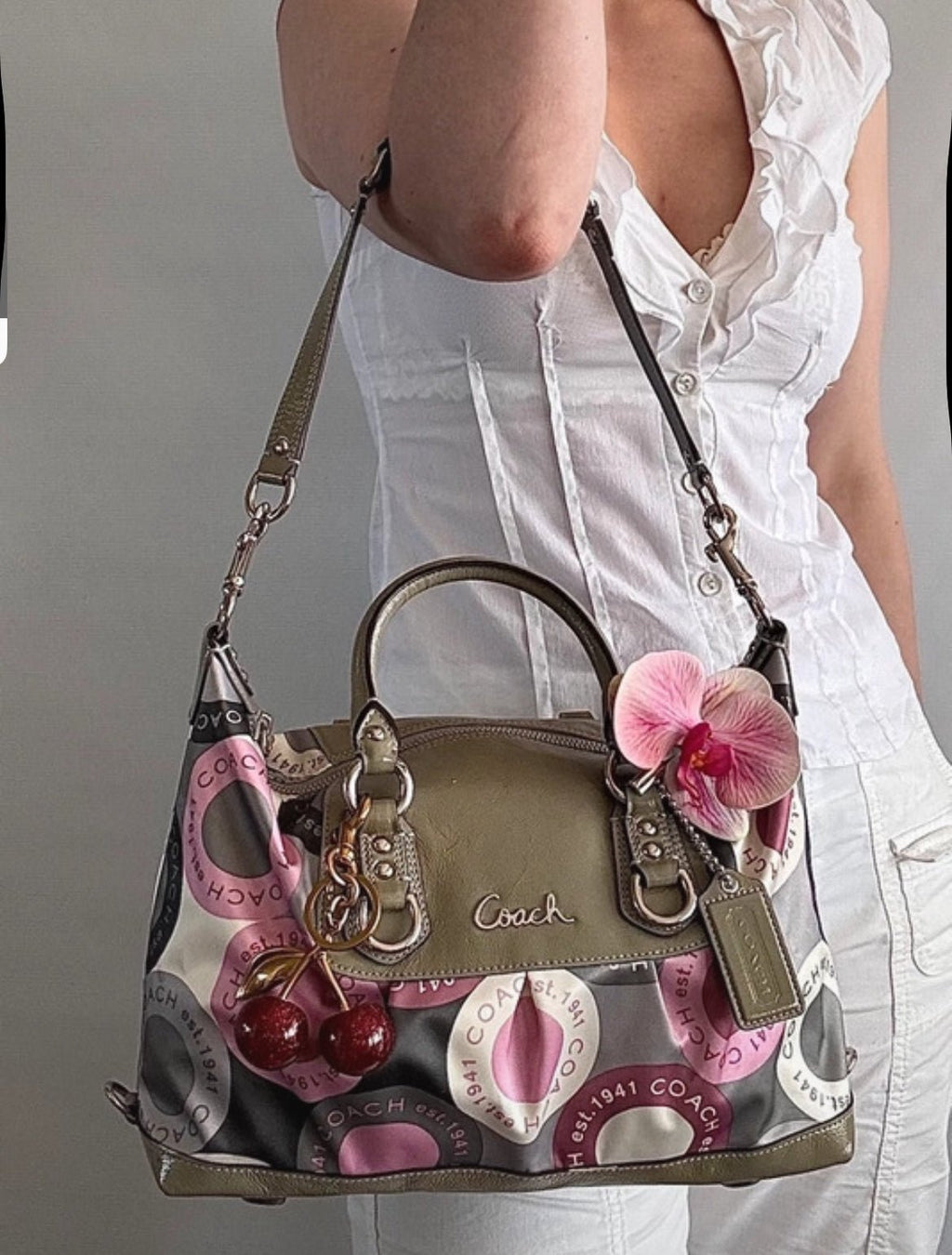 Винтидж чанта Coach Signature от 2000-те - Sunday West Boutique
