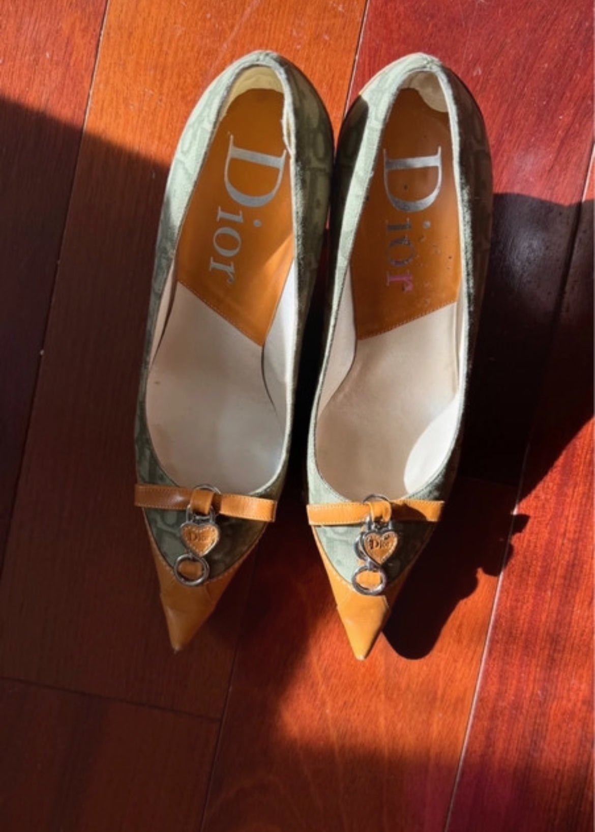 Винтидж Christian Dior kitten heels - Sunday West Boutique