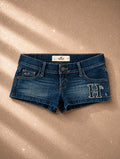 Винтидж Hollister ултра ниски дънкови къси панталонки - Sunday West Boutique