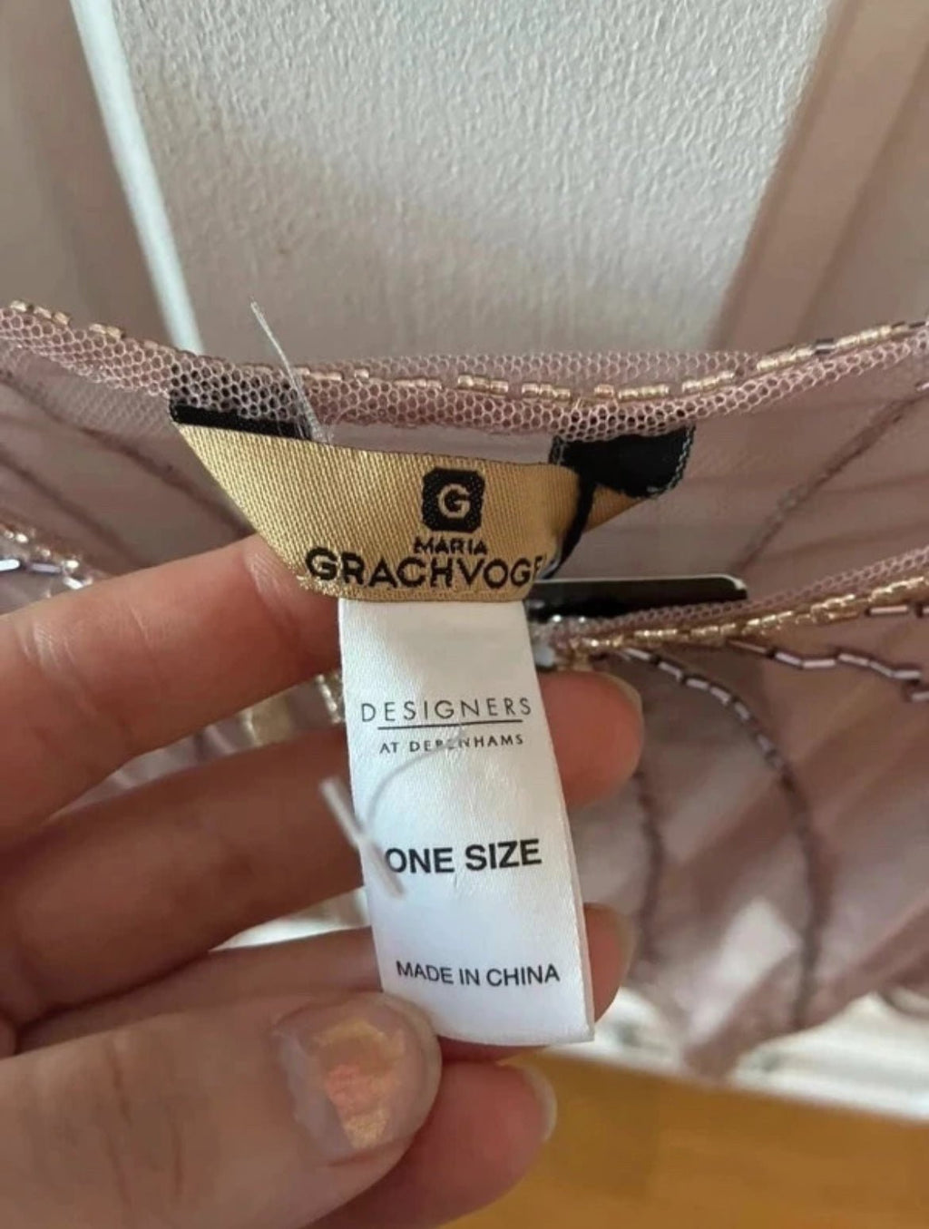 Винтидж пелерина Maria Grachvogel с мъниста - Sunday West Boutique