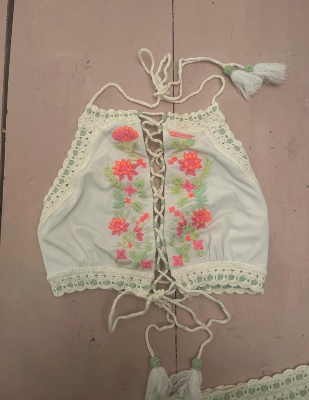 Винтидж плетен бански Rinikini - Sunday West Boutique