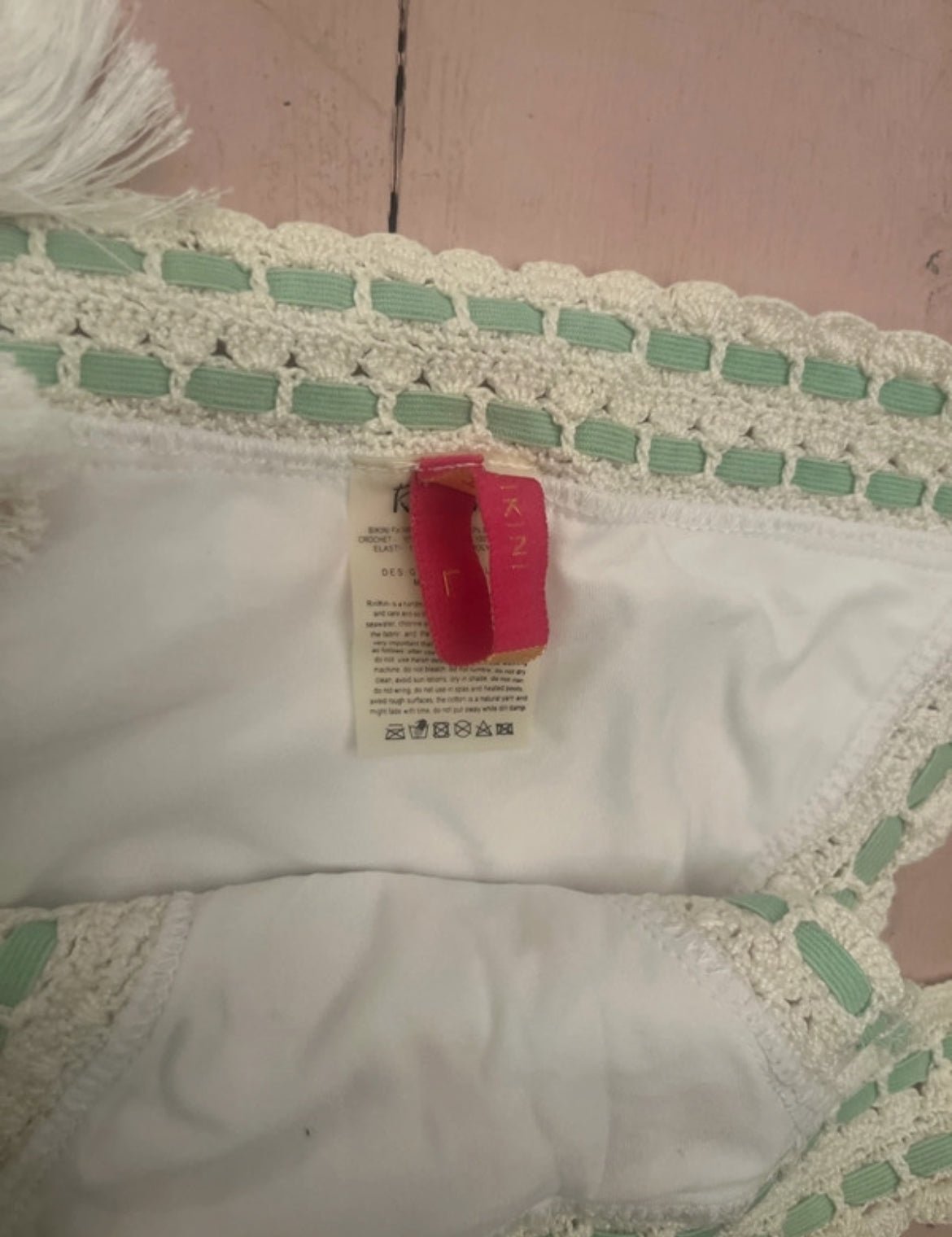 Винтидж плетен бански Rinikini - Sunday West Boutique