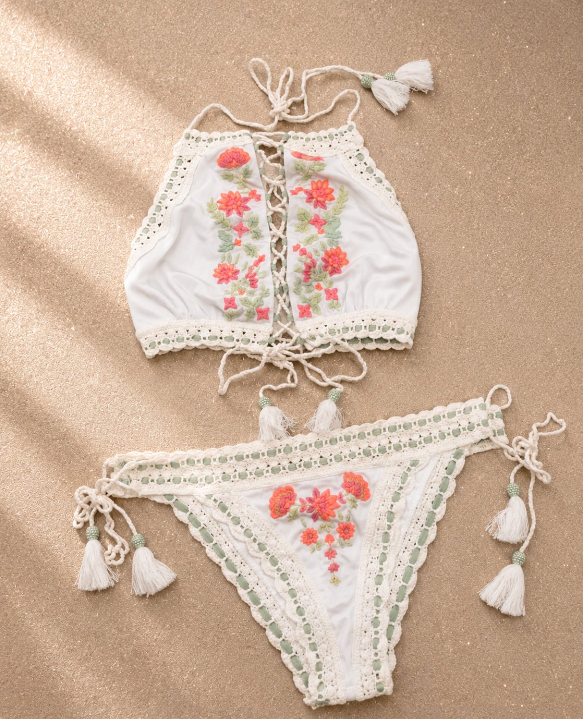 Винтидж плетен бански Rinikini - Sunday West Boutique