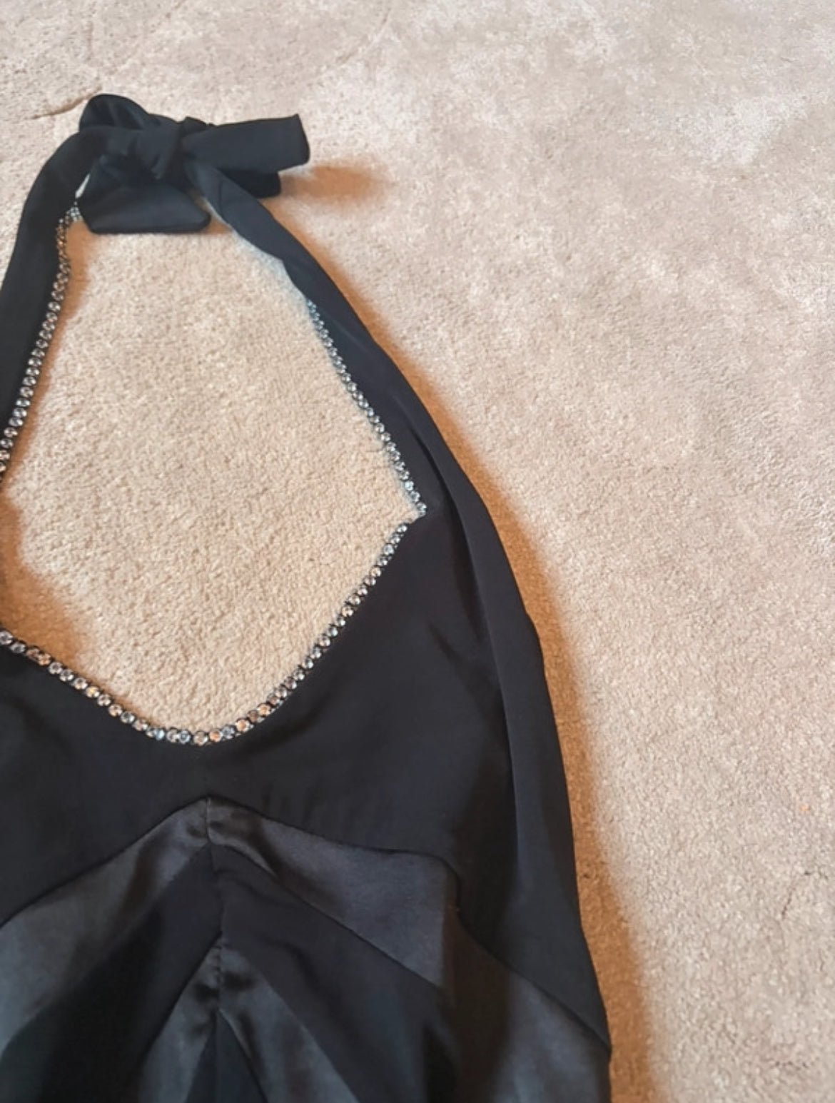 Винтидж River Island Y2K halter топ с кристали - Sunday West Boutique
