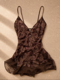 Винтидж топ Dita von Teese от 100% естествена коприна - Sunday West Boutique