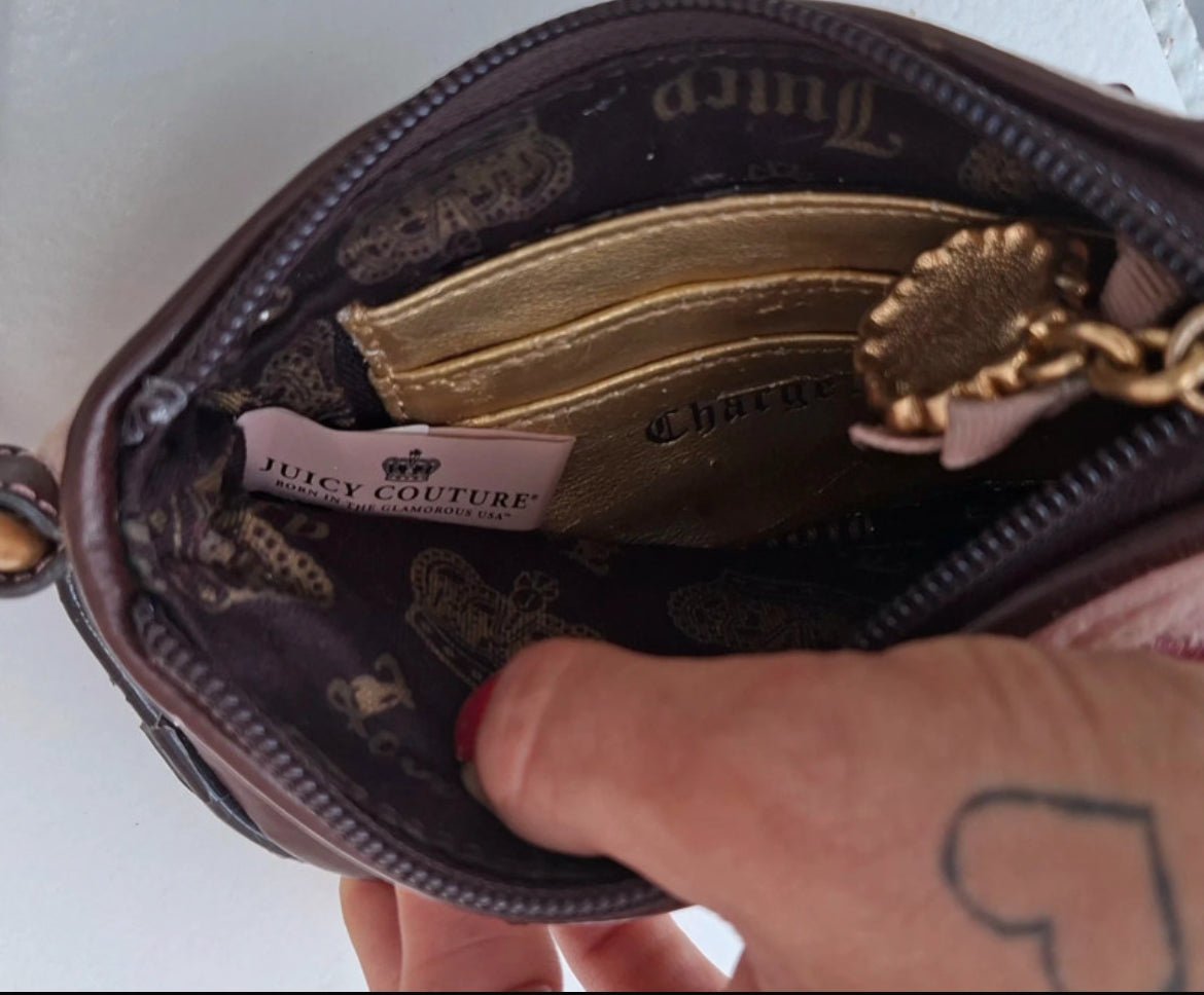 Винтидж Y2K Juicy Couture велурен wristlet - Sunday West Boutique