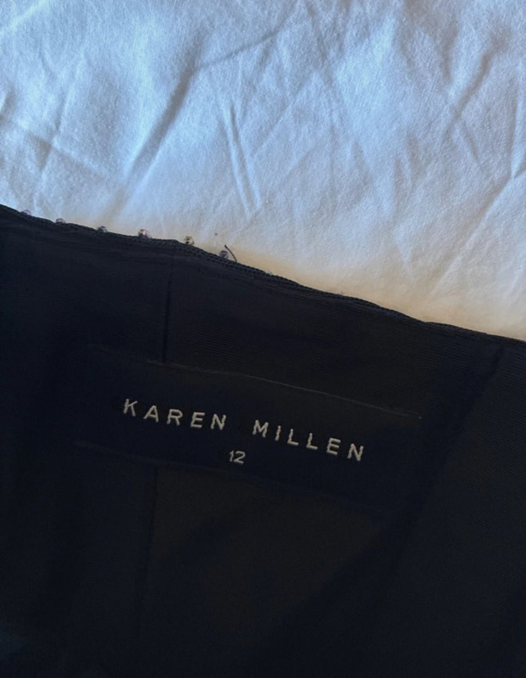 Винтидж Y2K корсет Karen Millen с пайети и мъниста - Sunday West Boutique