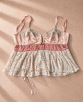 Винтидж Y2K корсет River Island с дантела - Sunday West Boutique