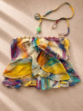 Винтидж Y2K River Island копринен halter топ - Sunday West Boutique