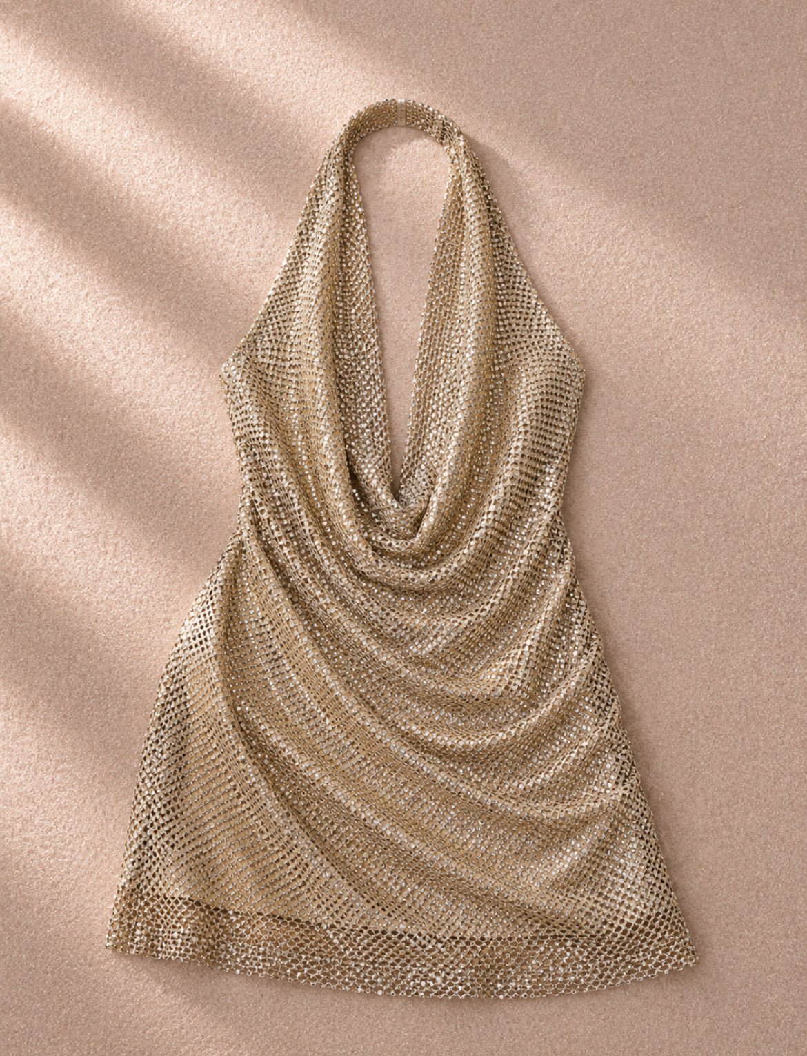 Zara кристална мини рокля с отворен гръб - Sunday West Boutique